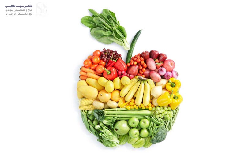 تغذیه مناسب بعد از آسیب یا جراحی زانو